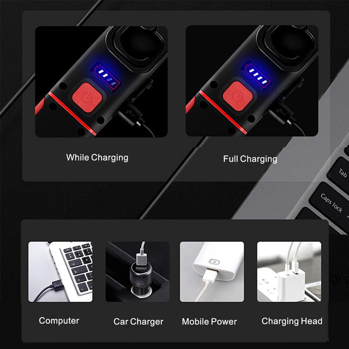 Oplaadbare LED Werklamp – Inspectielamp 2-in-1 met Magnetische Voet & Haak