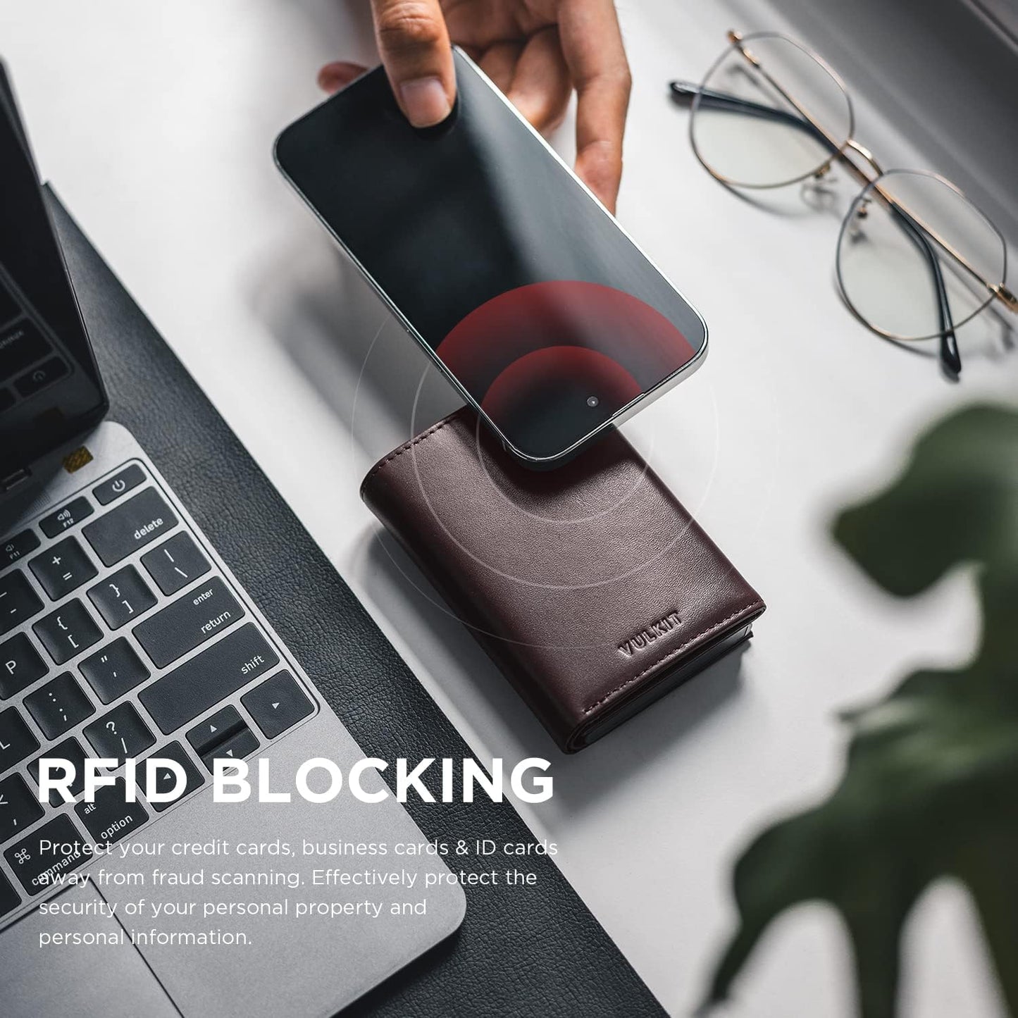 π RFID Wallet β Creditcardhouder met Pop-up Mechanisme & Echt Leer