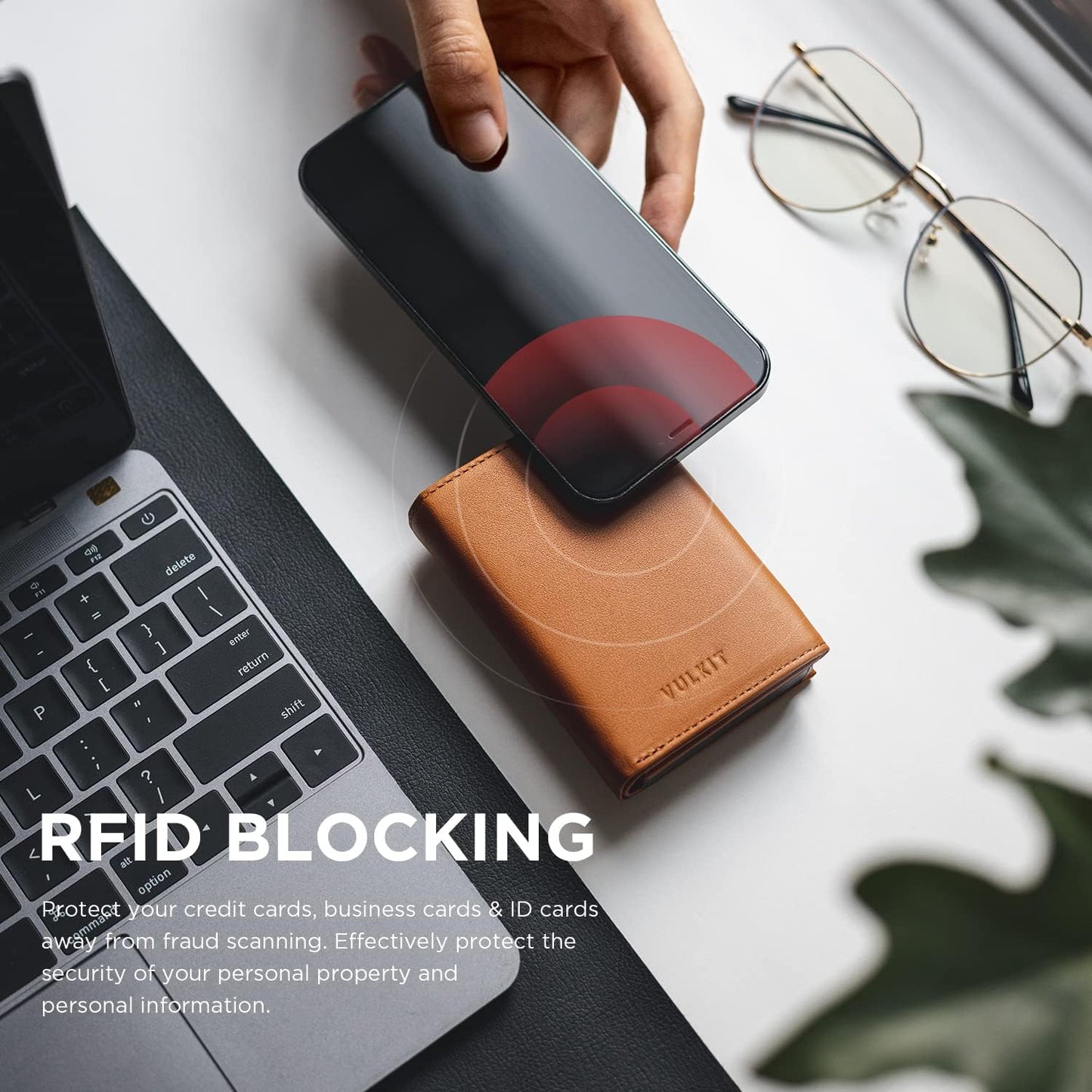 π RFID Wallet β Creditcardhouder met Pop-up Mechanisme & Echt Leer