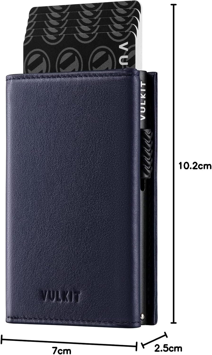 π RFID Wallet β Creditcardhouder met Pop-up Mechanisme & Echt Leer