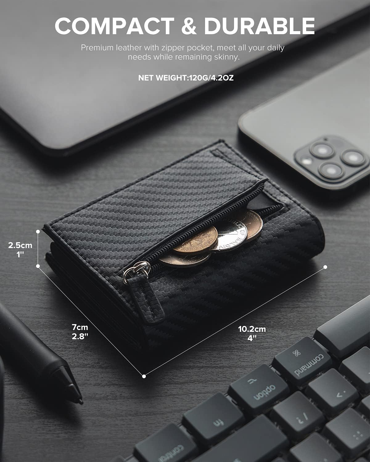 π RFID Wallet β Creditcardhouder met Pop-up Mechanisme & Echt Leer