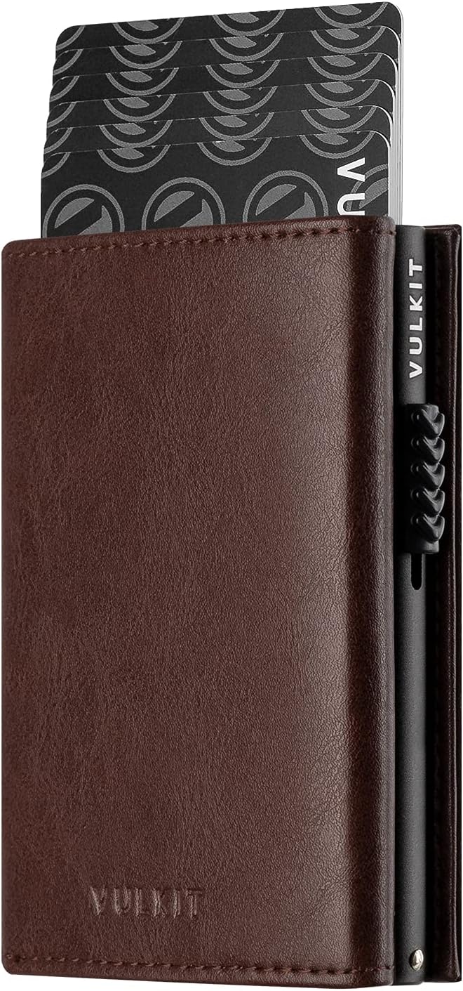 π RFID Wallet β Creditcardhouder met Pop-up Mechanisme & Echt Leer
