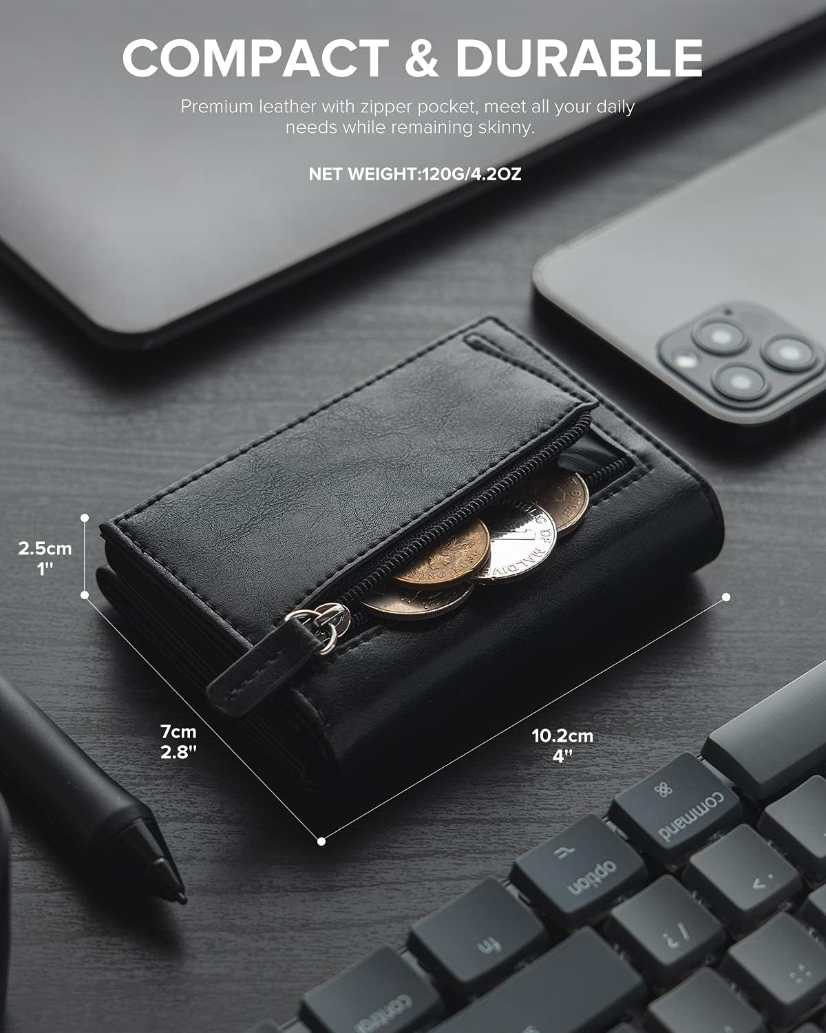 π RFID Wallet β Creditcardhouder met Pop-up Mechanisme & Echt Leer