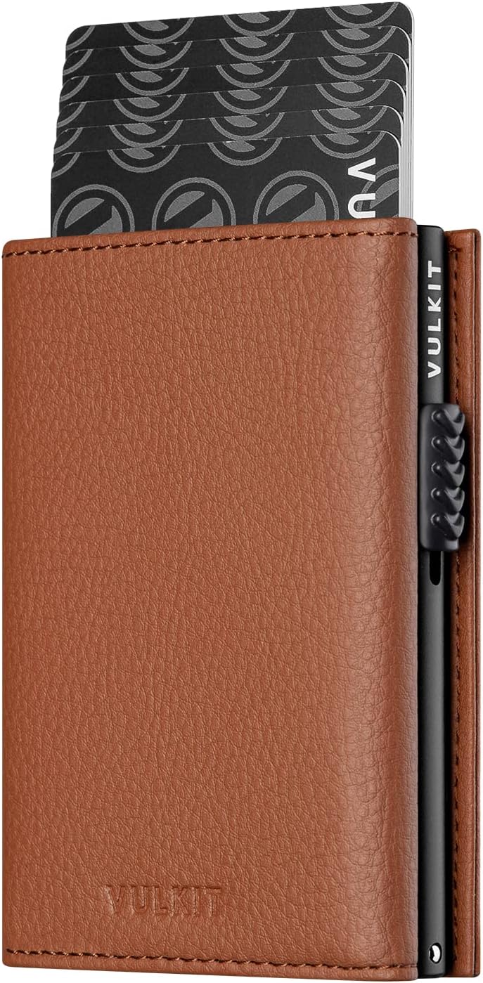 π RFID Wallet β Creditcardhouder met Pop-up Mechanisme & Echt Leer