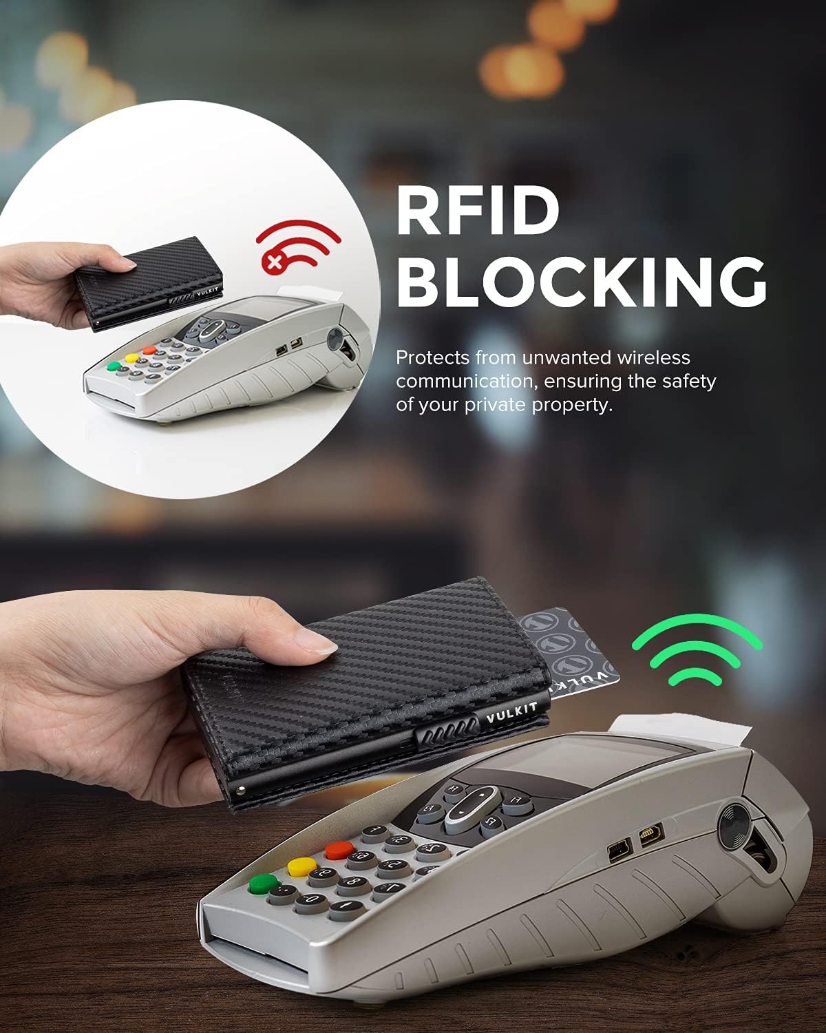 π RFID Wallet β Creditcardhouder met Pop-up Mechanisme & Echt Leer