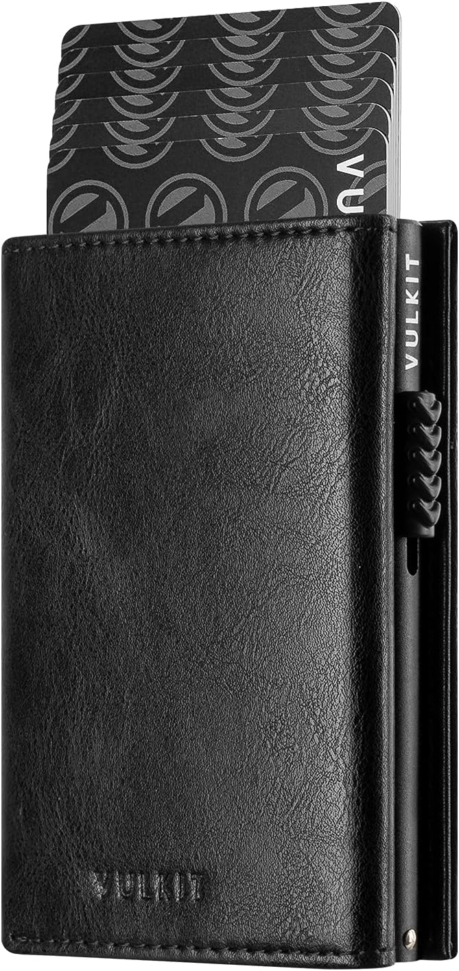 π RFID Wallet β Creditcardhouder met Pop-up Mechanisme & Echt Leer
