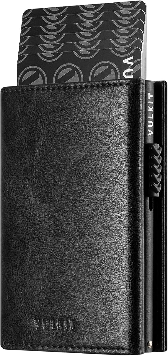 π RFID Wallet β Creditcardhouder met Pop-up Mechanisme & Echt Leer