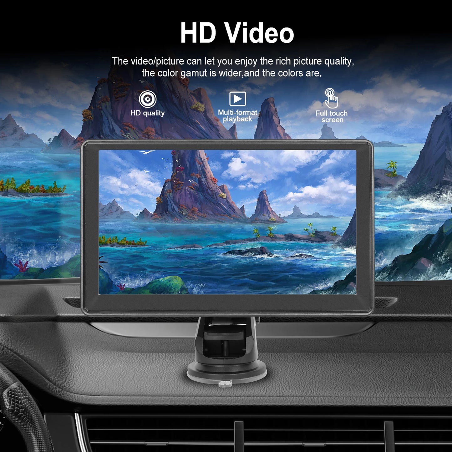 Podofo mediaplayer met hoge resolutie, mooie kleuren