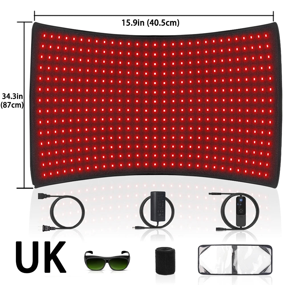 Rood licht therapie kussen Pijnverlichting van de taille, rug en schouderspier