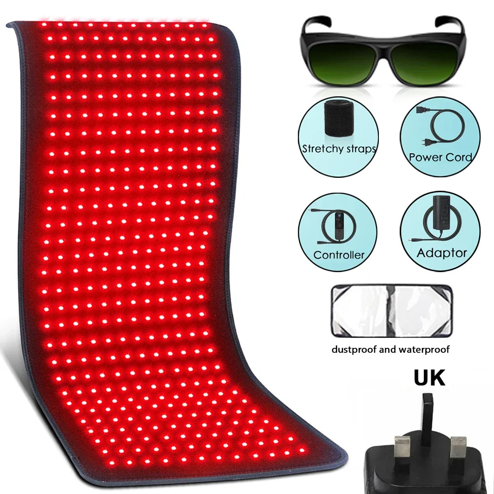 Rood licht therapie kussen Pijnverlichting van de taille, rug en schouderspier