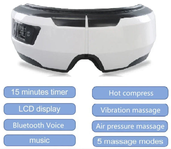 6D Eye Massager – Ontspanning & Ooggezondheid met Muziek