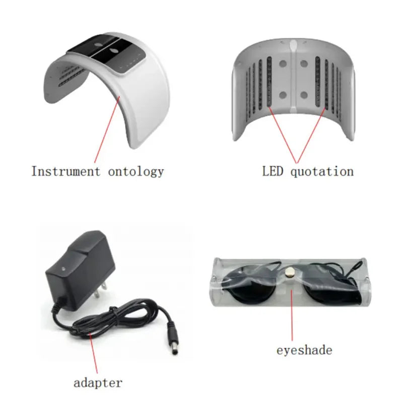 LED Face Spa β 7-in-1 Lichttherapie voor Huidverjonging & Herstel