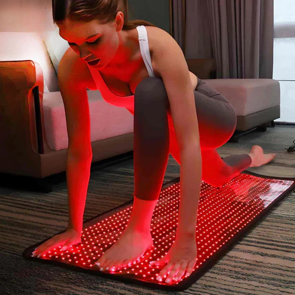 Rood licht therapie kussen Pijnverlichting van de taille, rug en schouderspier