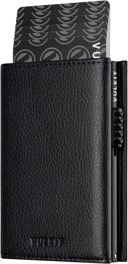 👛 RFID Wallet – Creditcardhouder met Pop-up Mechanisme & Echt Leer