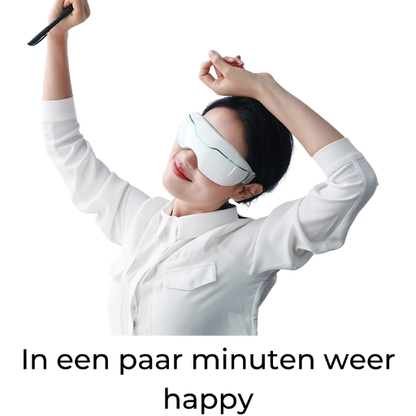 Bright-Vision PRO Stoommasker – Oogontspanning & Hydratatie