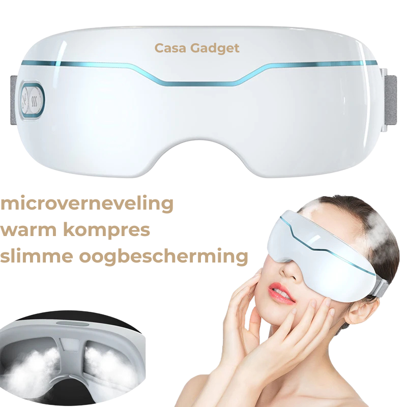 Bright-Vision PRO Stoommasker – Oogontspanning & Hydratatie