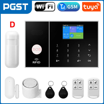 Pgst Draadloos Alarmsysteem – Smart Home Beveiliging met App en sensoren
