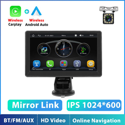 7 inch Car Multimedia Systeem met Camera