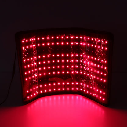 Werkende mat vooraanzicht in donkere omgeving