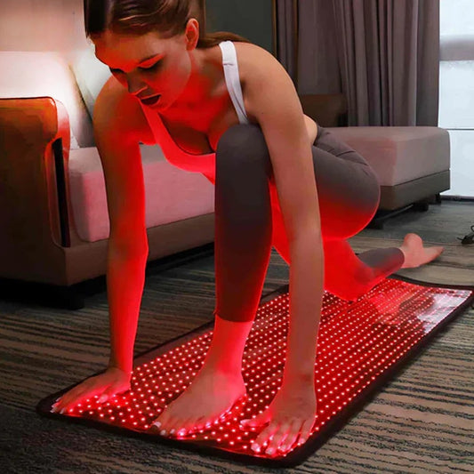 Rood licht therapie kussen  Pijnverlichting van de taille, rug en schouderspier